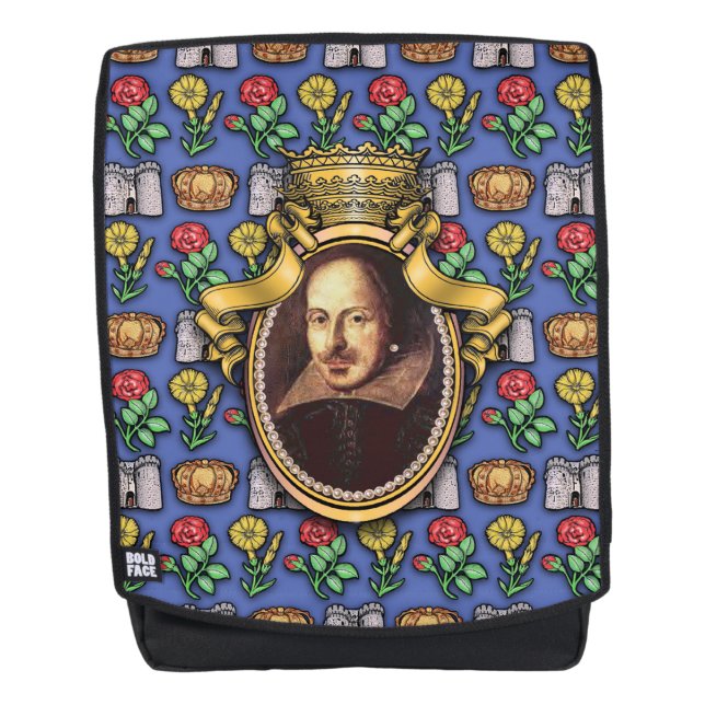 William Shakespeare Rucksack (Vorderseite)