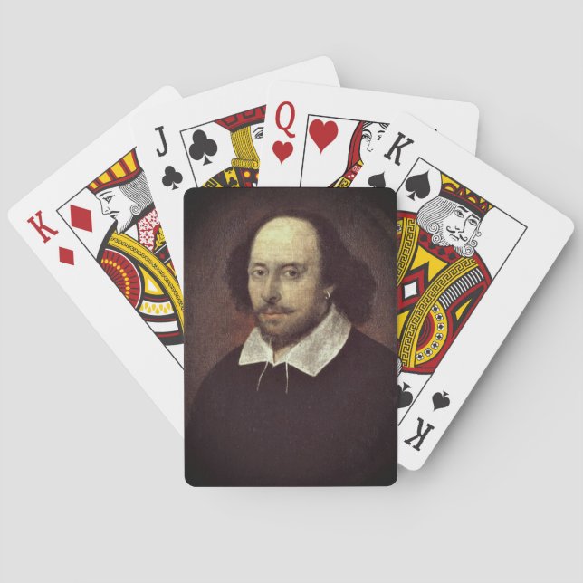 William Shakespeare Spielkarten (Rückseite)