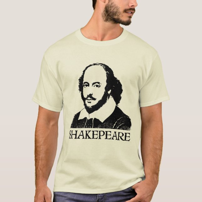 William Shakespeare T-Shirt (Vorderseite)