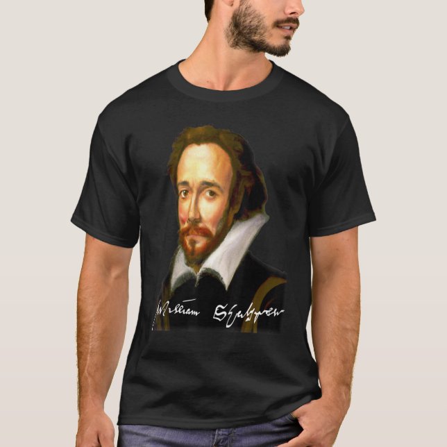 William Shakespeare T-Shirt (Vorderseite)