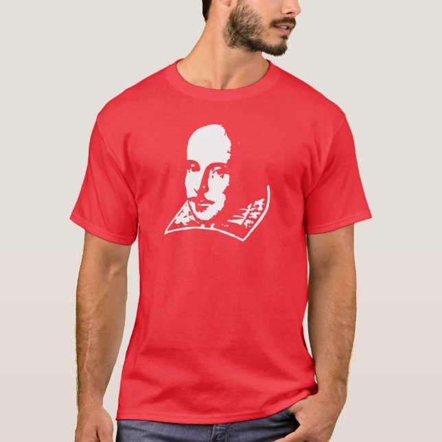 William Shakespeare T-Shirt (Vorderseite)