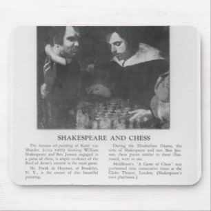 William Shakespeare und Ben Jonson Mousepad