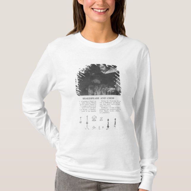 William Shakespeare und Ben Jonson T-Shirt (Vorderseite)