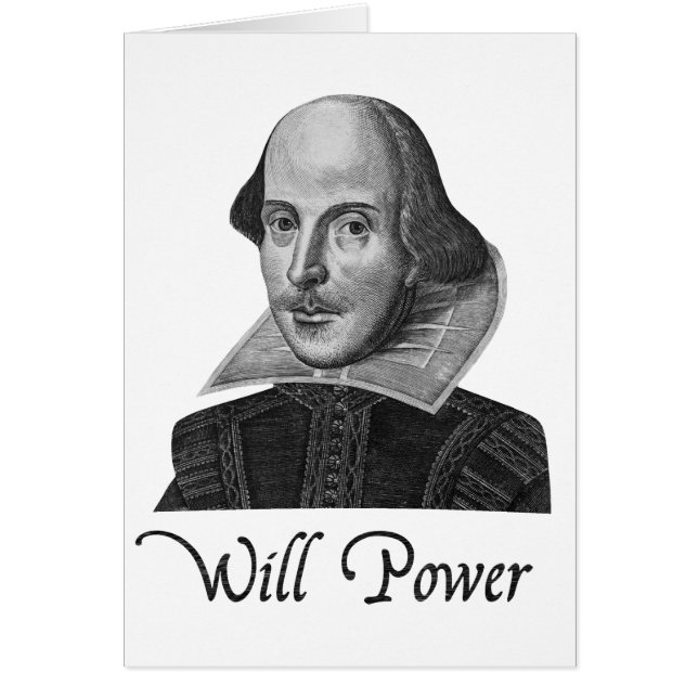 William Shakespeare Will Power (Vorne)