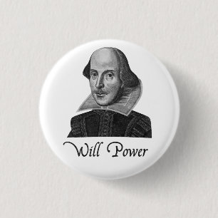 William Shakespeare wird Power Button