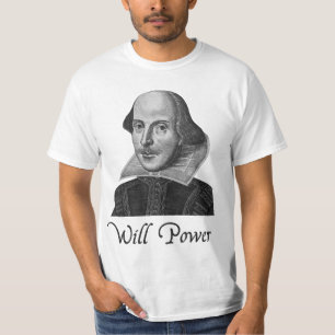 William Shakespeare wird Power T-Shirt