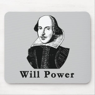 William Shakespeare WIRD POWER T-Shirts Mousepad