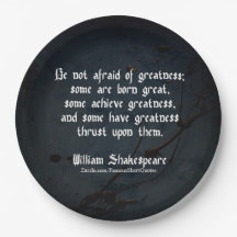 William Shakespeare Zitat - Greatness