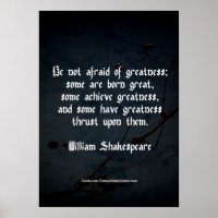 William Shakespeare Zitat - Groß