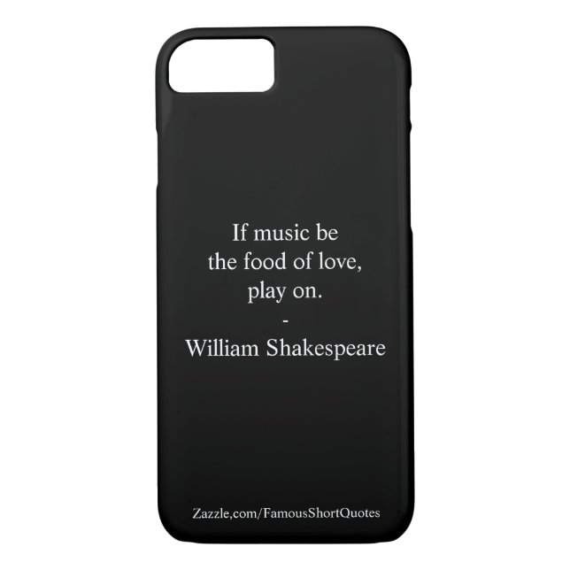 William Shakespeare Zitat - Liebe Case-Mate iPhone Hülle (Rückseite)