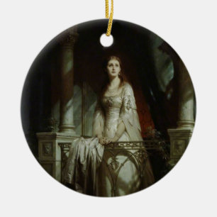 William Shakespeares Juliet Keramikornament