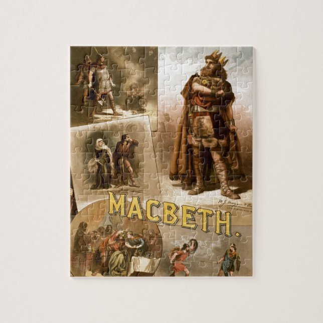 William Shakespeares Macbeth Puzzle (Vertikal)
