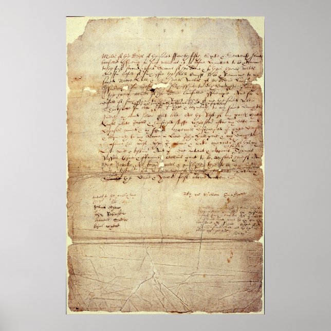 William Shakespeares Wille Poster (Vorne)