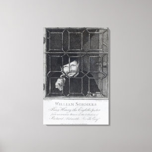 William Sommers, graviert von R. Clamp, 1794 Leinwanddruck