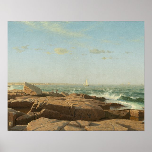 William Stanley Haseltine - Narragansett Bay Poster (Vorne)