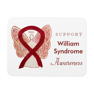 William-Syndrom-Sensibilisierungskampagne Kühlschr Magnet