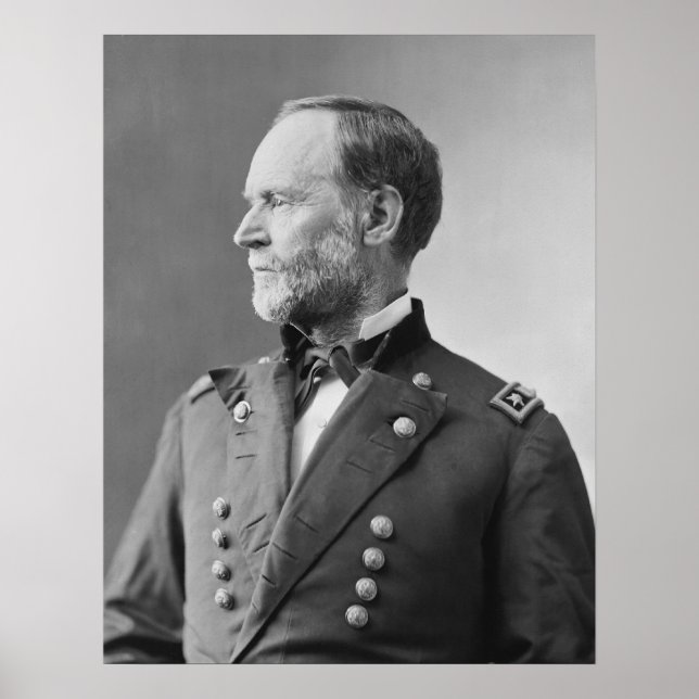 William T. Sherman Poster (Vorne)