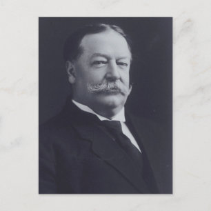 William Taft 27 Postkarte