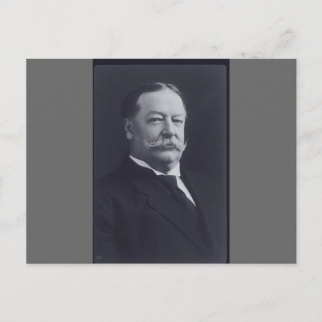 William Taft Postkarte (Vorderseite)