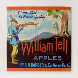 William Tell Apples 20x20 Puzzle