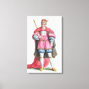 William the Conqueror (1027-87), von 'Receuil des Leinwanddruck