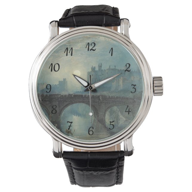 William Turner Alnwick Castle Armbanduhr (Vorderseite)