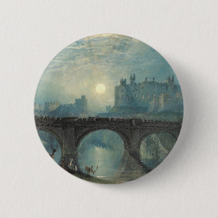William Turner Alnwick Castle Button