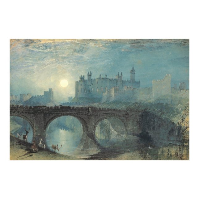 William Turner Alnwick Castle Fotodruck (Vorne)