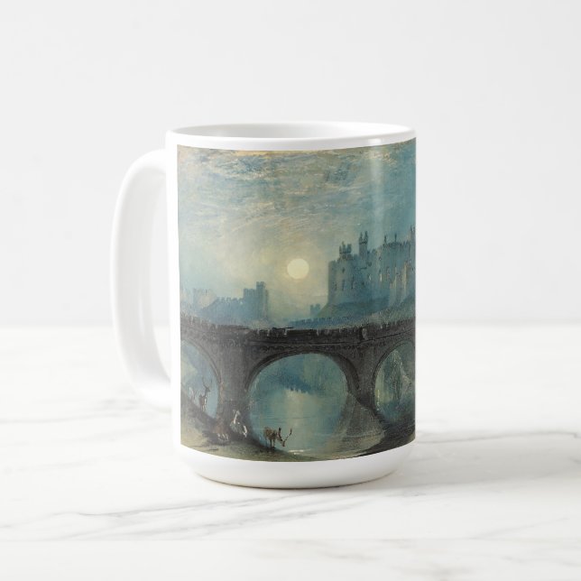 William Turner Alnwick Castle Kaffeetasse (Vorderseite Links)
