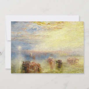 William Turner - Annäherung an Venedig Dankeskarte