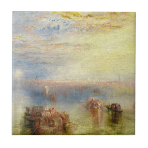 William Turner - Annäherung an Venedig Fliese