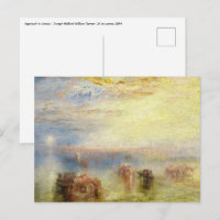 William Turner - Annäherung an Venedig