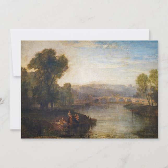 William Turner - Aussicht auf Richmond Hill und Br Einladung (Vorderseite)