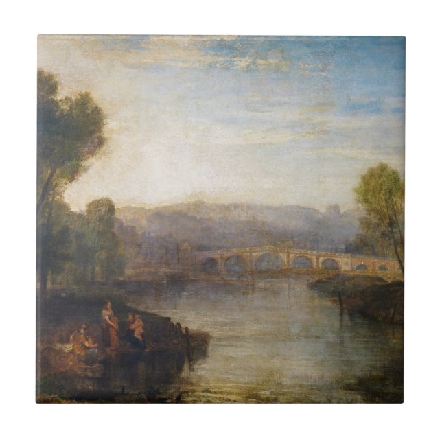 William Turner - Aussicht auf Richmond Hill und Br Fliese (Vorderseite)