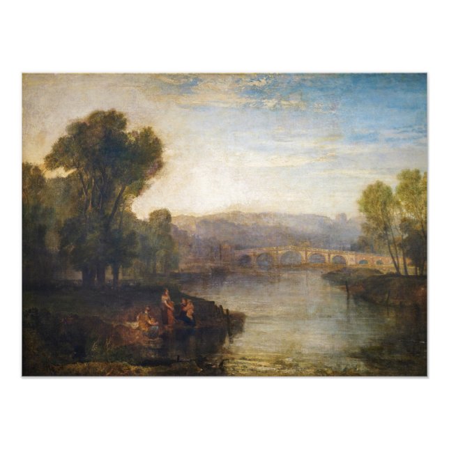 William Turner - Aussicht auf Richmond Hill und Br Fotodruck (Vorne)