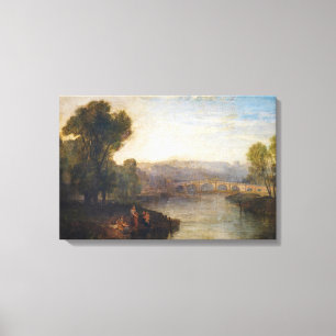 William Turner - Aussicht auf Richmond Hill und Br Leinwanddruck
