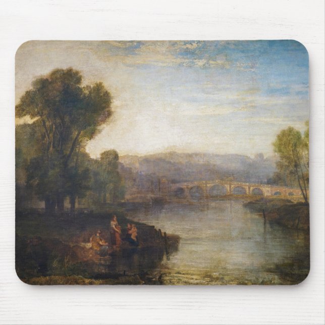 William Turner - Aussicht auf Richmond Hill und Br Mousepad (Vorne)