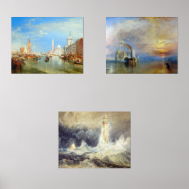 William Turner - Auswahl der Meisterwerke Bilderwand Sets