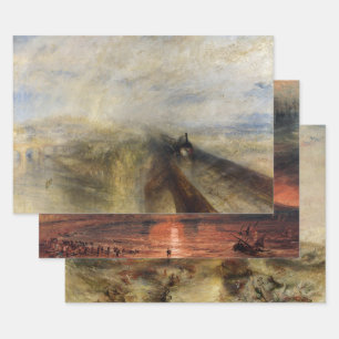 William Turner - Auswahl der Meisterwerke Geschenkpapier Set