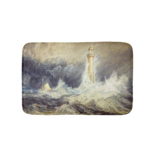 William Turner - Bell Rock Leuchtturm Badematte