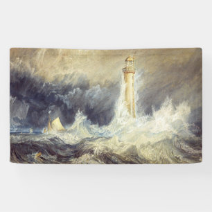 William Turner - Bell Rock Leuchtturm Banner