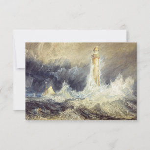 William Turner - Bell Rock Leuchtturm Dankeskarte