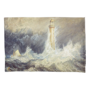 William Turner - Bell Rock Leuchtturm Kissenbezug
