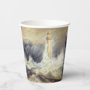 William Turner - Bell Rock Leuchtturm Pappbecher