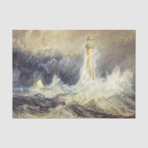William Turner - Bell Rock Leuchtturm Seidenpapier