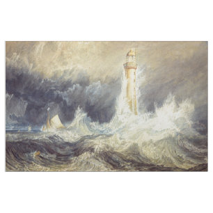 William Turner - Bell Rock Leuchtturm Stoff