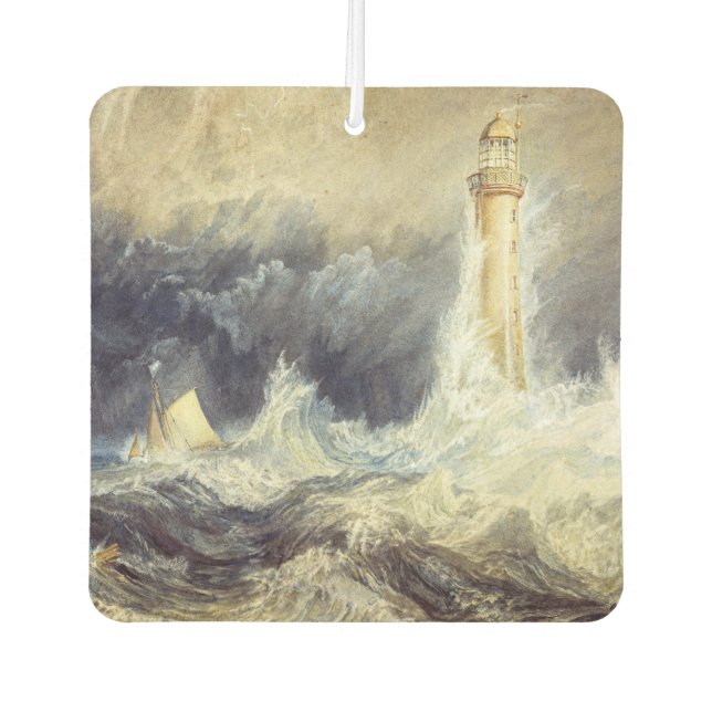 William Turner - Bell Rock Lighthouse Autolufterfrischer (Vorderseite)