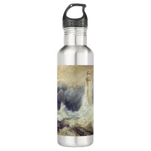 William Turner - Bell Rock Lighthouse Edelstahlflasche