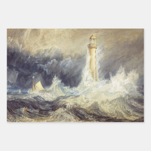William Turner - Bell Rock Lighthouse Geschenkpapier Set