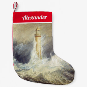 William Turner - Bell Rock Lighthouse Kleiner Weihnachtsstrumpf
